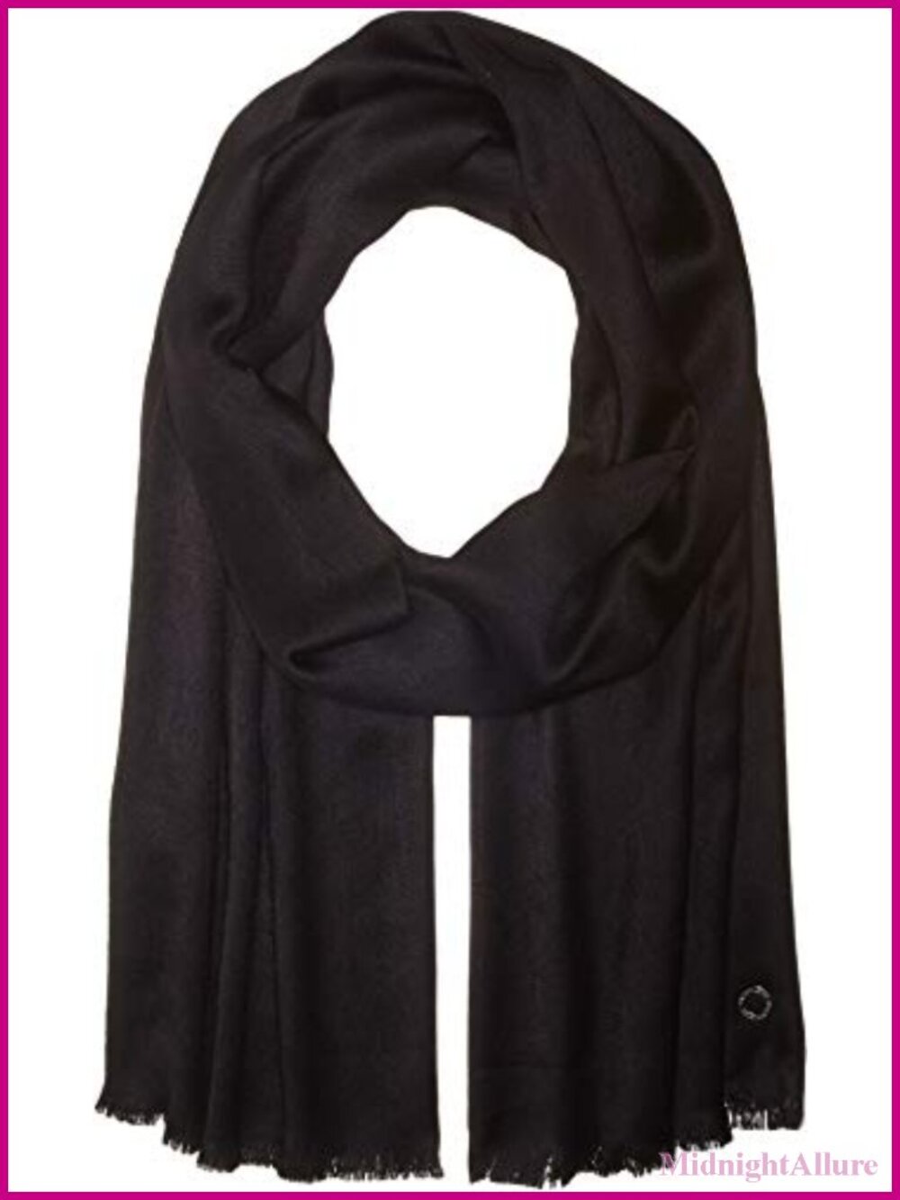Calvin Klein Lightweight Wrap Pashmina Scarf for Women, Viscose, Versatile